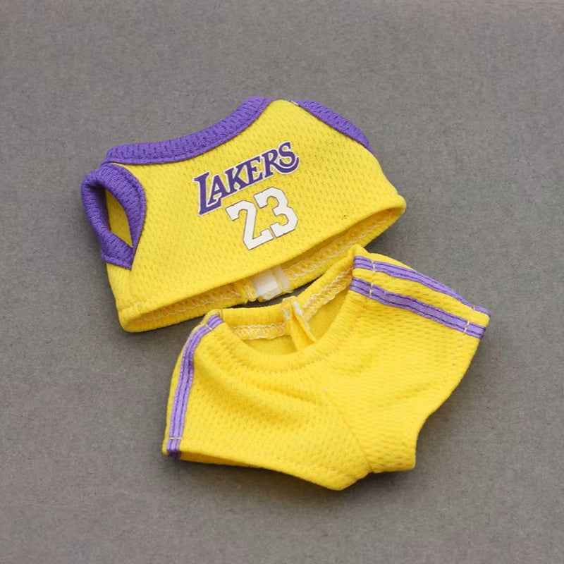 Labubu Basketball Outfit – 17CM Basketball Toy Keychain Blind Box