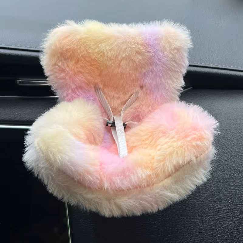 Labubu Plush Car Decor - Cute Air Vent & Console Accessories (Min. 5 Pcs)
